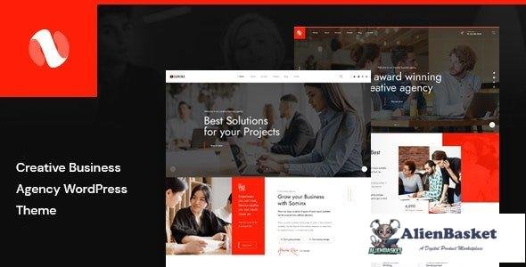 102547  Sominx v1.0.6 - Creative Business Agency WordPress Theme 