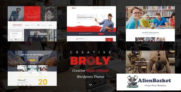 102549  Broly v1.1.3 - Creative Multi-Concept WordPress Theme 