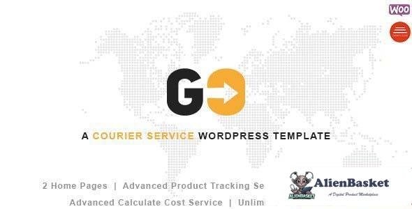 106037  GO Courier v2.5.4 – Delivery Transport WordPress Theme 