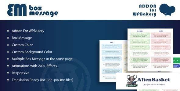 102572  Box Message v1.0 - Addons for WPBakery Page Builder WordPress Plugin 