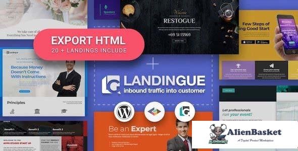 102663  Landingue v3.2.1 - Landing and One Page Builder Plugin for WordPress Site 