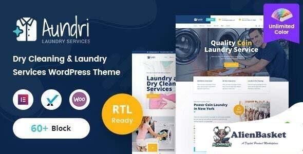 102708  Aundri v1.0 - Dry Cleaning Services WordPress Theme + RTL 