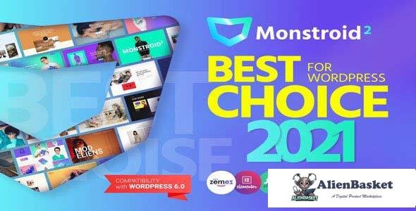 109759  Monstroid2 v1.1.15 - Multipurpose Modular WordPress Elementor Theme 