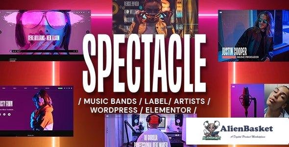 102825  Spectacle v1.0.5 - Music WordPress Theme 