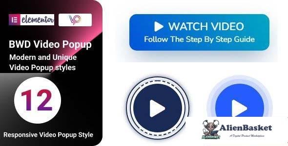 102999  Video Popup addon for elementor v1.0 