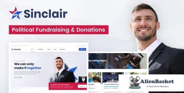 103045  Sinclair v1.0.8 - Political Fundraising & Donations WordPress Theme 