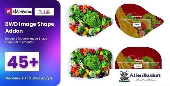103098  BWD Image Shape addon for elementor v1.0 