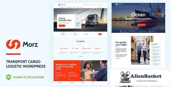 103113  Morz v1.3.1 - Transportation WordPress Theme 