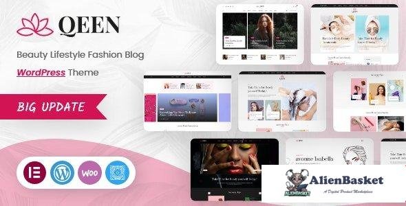 103273  Qeen v1.1 - Fashion Lifestyle Blog WordPress Theme 
