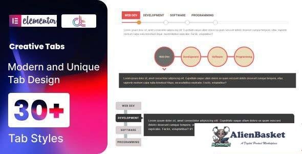 103278  Creative Tabs addon for elementor v1.0 