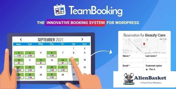 103296  Team Booking v2.6 - WordPress Booking System 