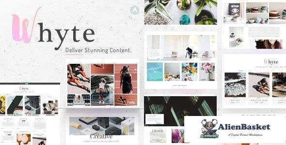 103371  Whyte v1.4.4 - Creative WP Theme 