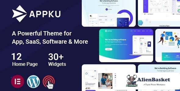 103388  Appku v1.0.2 - Landing Page WordPress Theme 