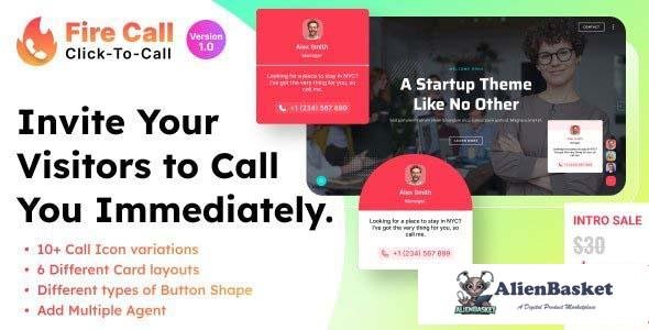 103409  Fire Call v1.0 - WordPress Click-To-Call Button Plugin 