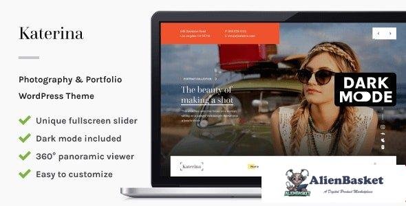 109102  Katerina v1.0.3 - Photography & Portfolio WordPress Theme 