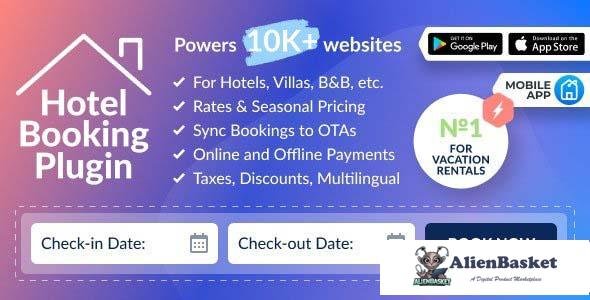 109150  Hotel Booking v4.8.2 - Property Rental WordPress Plugin 