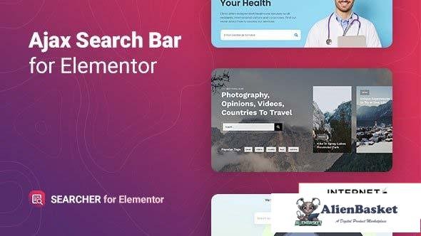 103491  Searcher v1.0.0 - Ajax Search for Elementor 