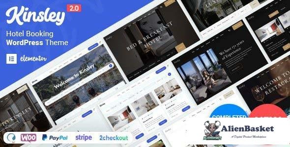 105389  Kinsley v2.1.1 - Hotel WordPress Theme 