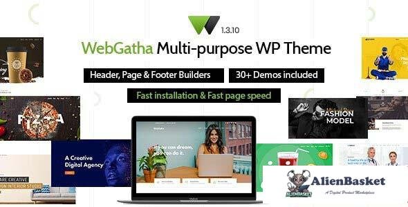 103558  WebGatha v1.3.10 - Multi-purpose WordPress Theme 