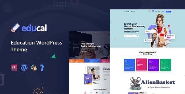 103567  Educal v1.2.7 - Online Courses & Education WordPress Theme + RTL 