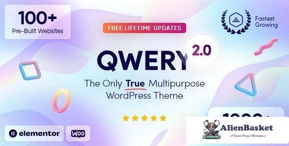 106003  Qwery v2.1.0 - Multi-Purpose Business WordPress Theme + RTL 