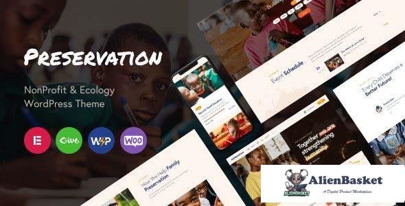 103614  Preservation v1.0 - NonProfit & Ecology WordPress Theme 