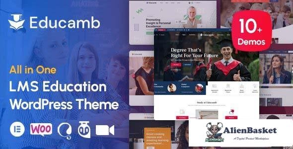 103659  Educamb v1.2 - LMS Education WordPress Theme 