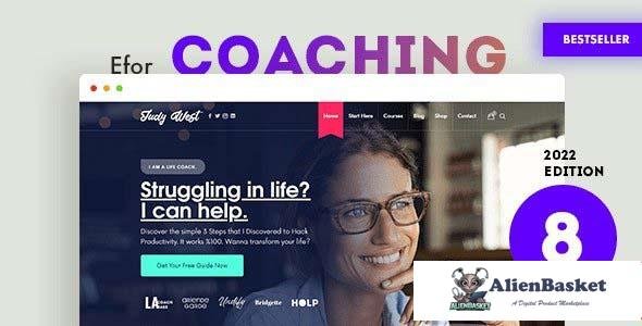 103688  Efor v8.3.6 - Coaching & Online Courses WordPress Theme 