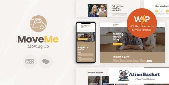 103845  MoveMe v1.2.8 - Moving & Storage Relocation Company WordPress Theme 