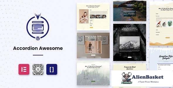 103995  Accordion Awesome Pro v1.0 - WordPress Accordion Plugin 