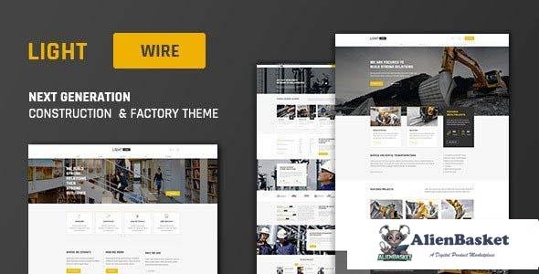 104032  Lightwire v1.1.0 - Construction And Industry Theme 