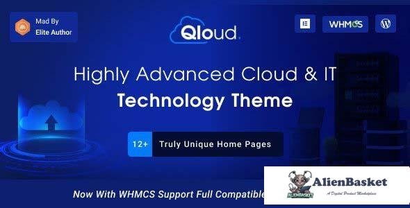 106079  Qloud v3.0.1 - Cloud Computing, Apps & Server WordPress Theme 