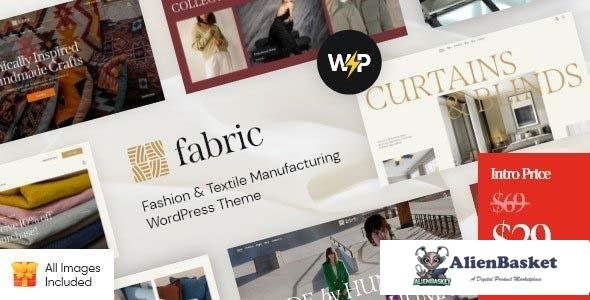 104062  Fabric v1.0 - Fashion & Textile Manufacturing WordPress Theme 