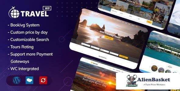 104135  Travel WP v1.7.1 - Tour & Travel WordPress Theme 