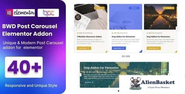 104158  Creative Post Carousel Addon for Elementor v1.0 