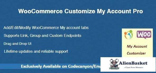 113793  WooCommerce Customize My Account Pro v2.6.1 