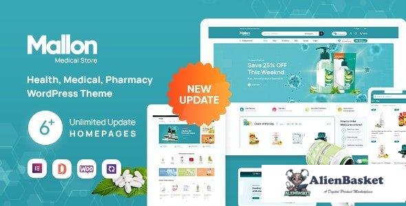 104191  Mallon v1.5.2 - Medical Store Elementor WooCommerce WordPress Theme 