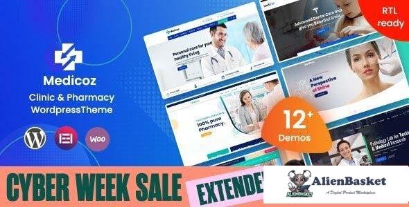 104333  Medicoz v1.7 - Clinic & Pharmacy WordPress Theme 