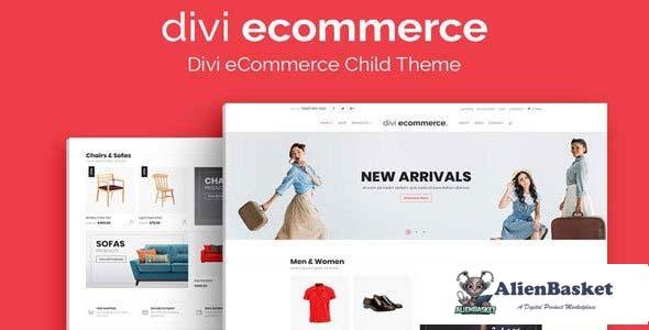 104362  Divi Ecommerce v1.3.1 - Woocommerce Divi Child Theme 