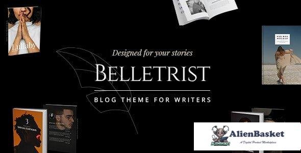 104519  Belletrist v1.2 - Blog Theme for Writers 