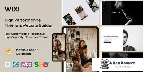 104598  Wixi v1.1.2 - Creative Agency Elementor WordPress Theme 