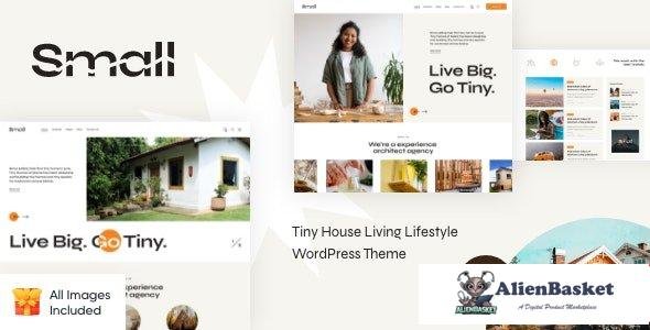 107329  Small v1.1.0 - Tiny House Living Lifestyle WordPress Theme 