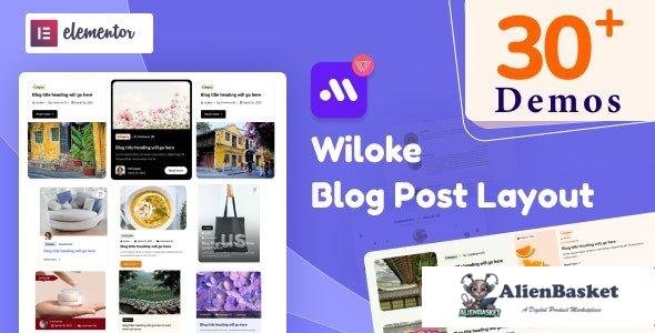 104673  Wiloke Blog Layouts For Elementor v1.0.24 