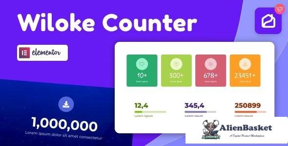 104717  Wiloke Counter for Elementor v1.0.23 