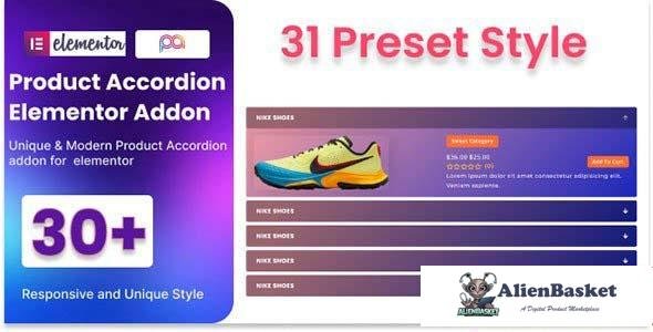 104790  WooCommerce Product Accordion Addon For Elementor v1.0 