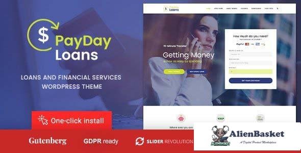 104791  Payday Loans v1.1.5 - Banking, Loan Business and Finance WordPress Theme 