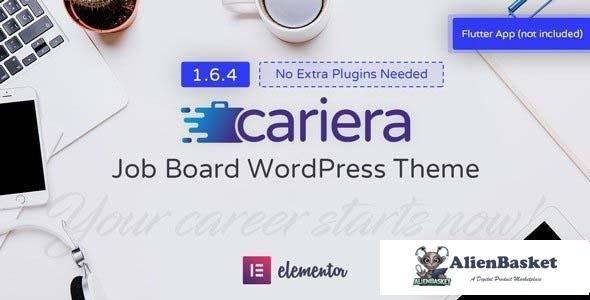 104794  Cariera v1.6.4 - Job Board WordPress Theme 