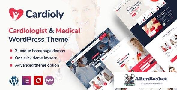 105739  Cardioly v2.8 - Cardiologist and Medical WordPress theme 