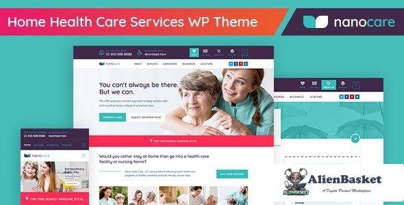 106988  NanoCare v1.1.7 - Home Health Care, Medical Care WordPress Theme 