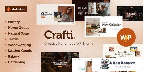 104950  Crafti v1.0 - Creative Handmade WordPress Theme 